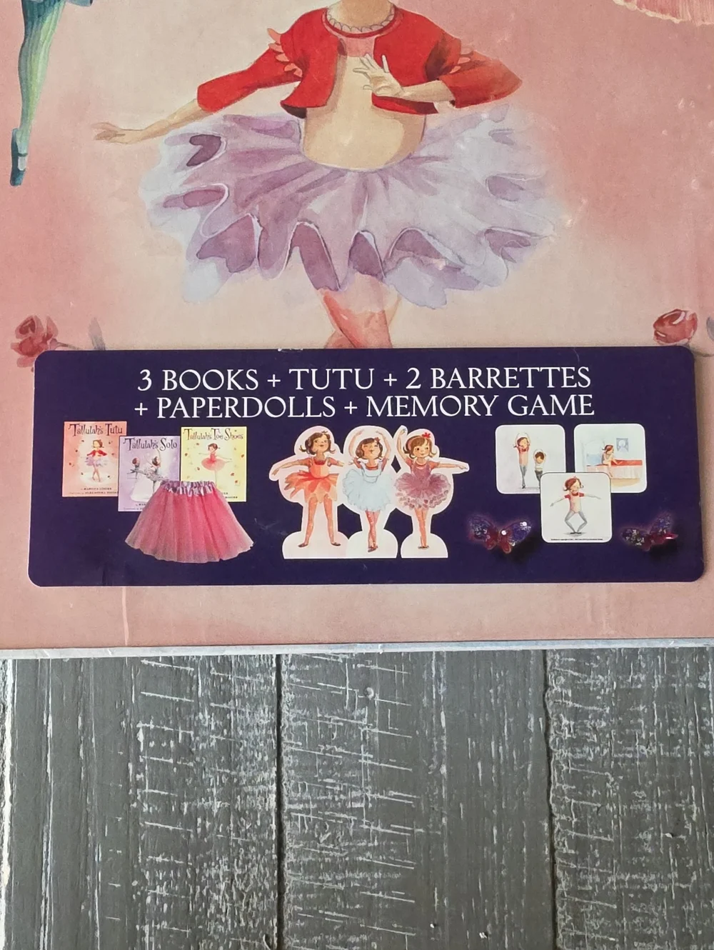 Tallulah's Ballet Box - Ballerina Keepsake + Tutu + 3 Storybooks + Memory Game